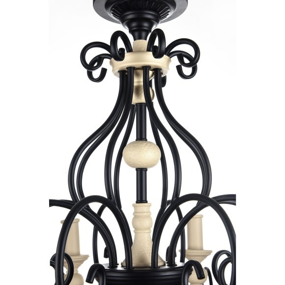 Люстра потолочная Maytoni H631-PL-08-B Karina под лампы 8xE14 60W Люстра потолочная Maytoni H631-PL-08-B Karina под лампы 8xE14 60W