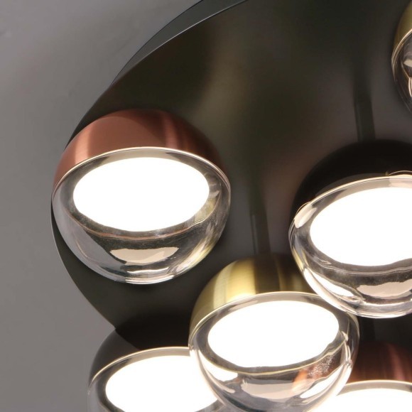 4371-12C, потолочная люстра, D650xH205, LEDx65W, 4550LM, 4000K, included