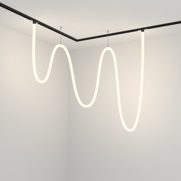 TR101-2-100W4K-B Трековый магнитный светодиодный светильник Maytoni Gravity CRI90+ 4000К 5800Лм 360° 100Вт