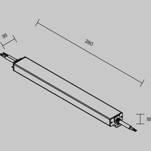 Блок питания (трансформатор) IP67, 220В-48В мощностью 60Вт, повышенного качества, 7 лет гарантии Maytoni 832002 Блок питания (трансформатор) IP67, 220В-48В мощностью 60Вт, повышенного качества, 7 лет гарантии Maytoni 832002