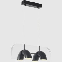 Светильник подвесной Crystal Lux ELEMENT SP24W LED BLACK 4020/224