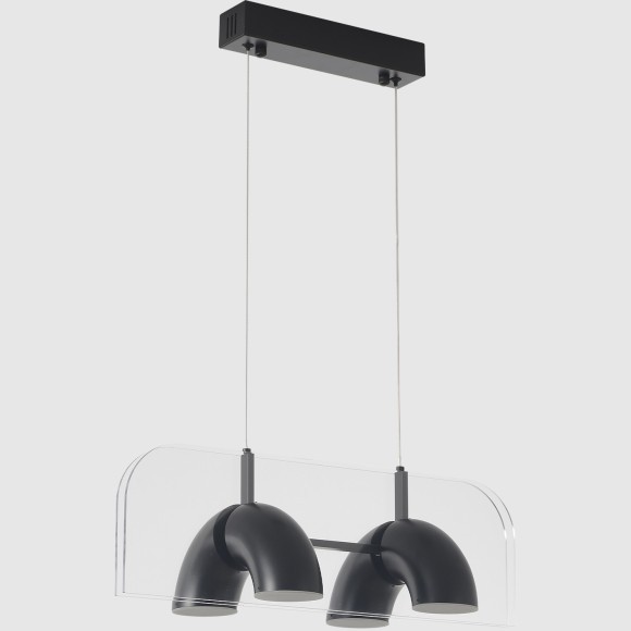 Светильник подвесной Crystal Lux ELEMENT SP24W LED BLACK 4020/224