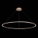 ST605.243.57 Светильник подвесной ST-Luce Золотистый/Белый LED 1*57W 4000K Подвесные светильники