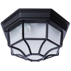 Уличный потолочный светильник Arte Lamp A3100PL-1BK PEGASUS IP44 под лампу 1xE27 60W Уличный потолочный светильник Arte Lamp A3100PL-1BK PEGASUS IP44 под лампу 1xE27 60W