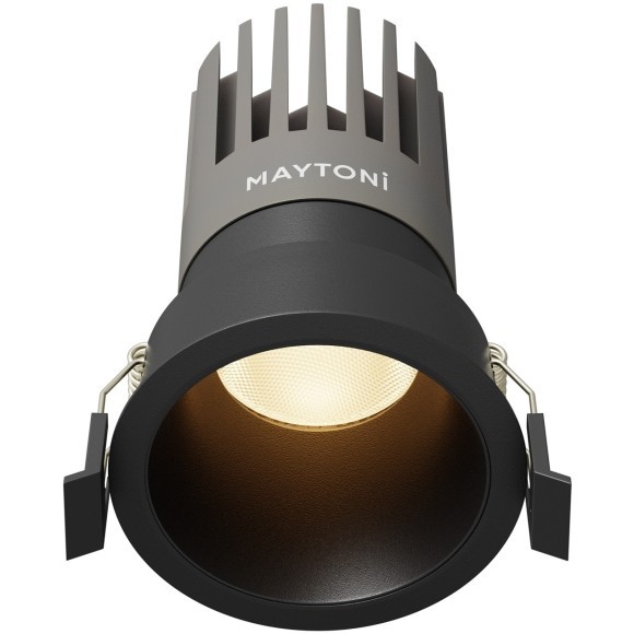 Встраиваемый светильник Maytoni Dip Hight+ LED Ra90 Lm1550 3000K 15Вт 50° DL118-15W-3K-B