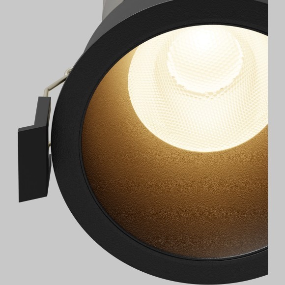 Встраиваемый светильник Maytoni Dip Hight+ LED Ra90 Lm1550 3000K 15Вт 50° DL118-15W-3K-B