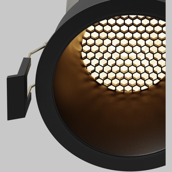 Встраиваемый светильник Maytoni Dip Hight+ LED Ra90 Lm1550 3000K 15Вт 50° DL118-15W-3K-B