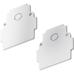 Комплект из 2 боковых заглушек для шинопроводов в ГКЛ Maytoni Gravity TRA010EC-42W Комплект из 2 боковых заглушек для шинопроводов в ГКЛ Maytoni Gravity TRA010EC-42W