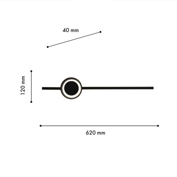 Настенный светильник Longus 4163-1W