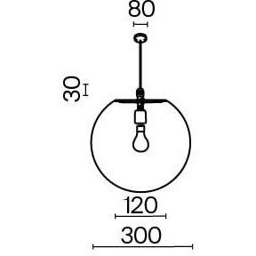 Подвесной светильник Outdoor O594PL-01B Подвесной светильник Outdoor O594PL-01B