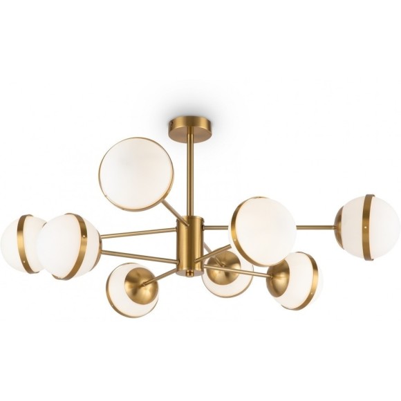 Люстра на штанге Freya FR5204PL-08BS Sonder под лампы 8xE27 60W