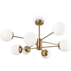 Люстра на штанге Freya FR5204PL-08BS Sonder под лампы 8xE27 60W