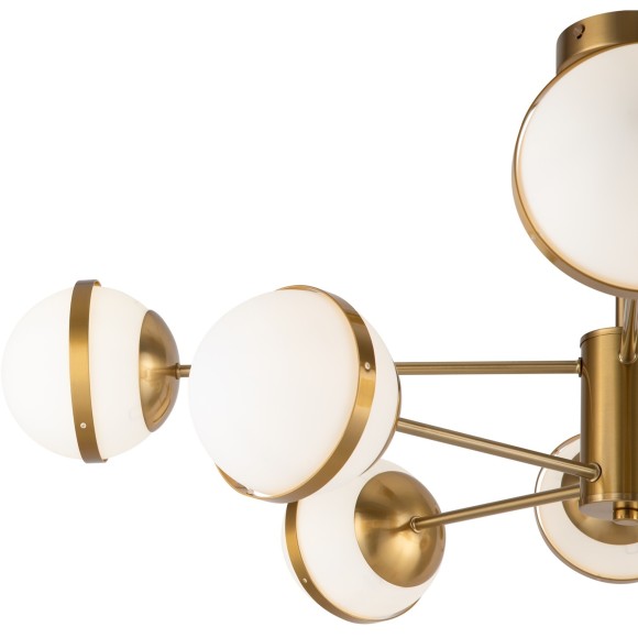 Люстра на штанге Freya FR5204PL-08BS Sonder под лампы 8xE27 60W