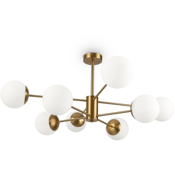 Люстра на штанге Freya FR5204PL-08BS Sonder под лампы 8xE27 60W