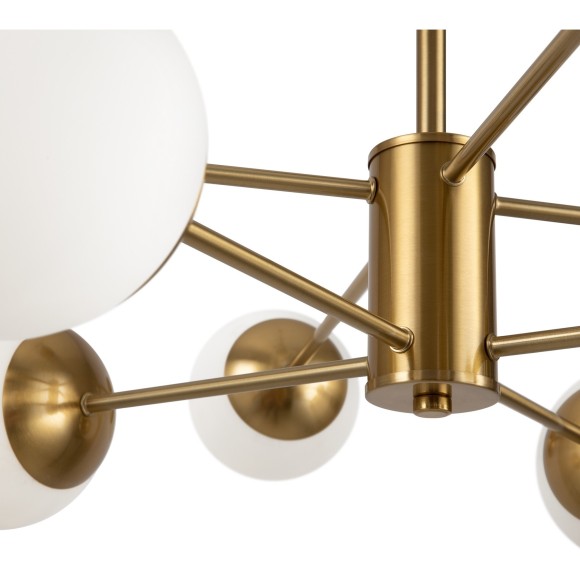 Люстра на штанге Freya FR5204PL-08BS Sonder под лампы 8xE27 60W