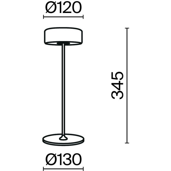 Аккумуляторный светильник Maytoni MOD229TL-L3G3K2