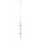 Светильник подвесной Crystal Lux VALENCIA SP1.3 GOLD
