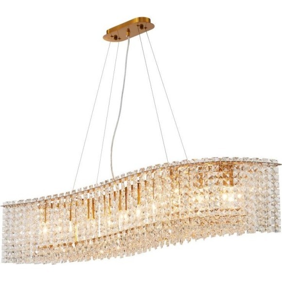 Люстра подвесная хрустальная 2179/05/10PL Stilfort, серия Delone