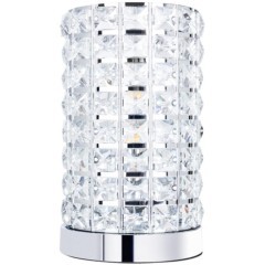 Интерьерная настольная лампа с выключателем Louis A4017LT-1CC Интерьерная настольная лампа с выключателем Louis A4017LT-1CC