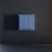 Клавиши для выключателя/переключателя трехклавишного, S70 (деним)