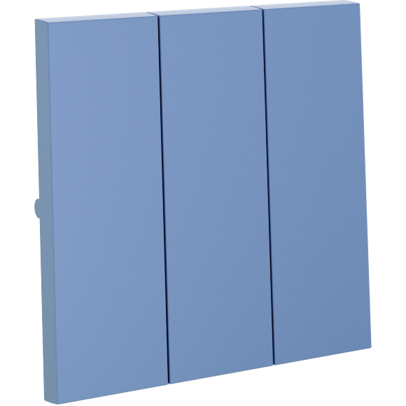 Клавиши для выключателя/переключателя трехклавишного, S70 (деним)