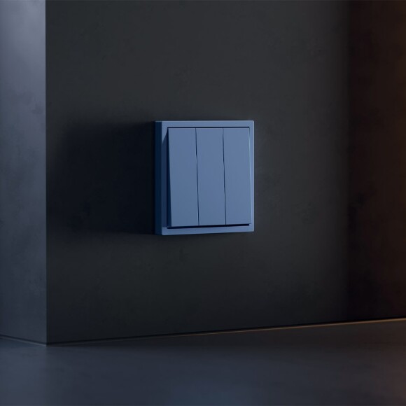 Клавиши для выключателя/переключателя трехклавишного, S70 (деним)