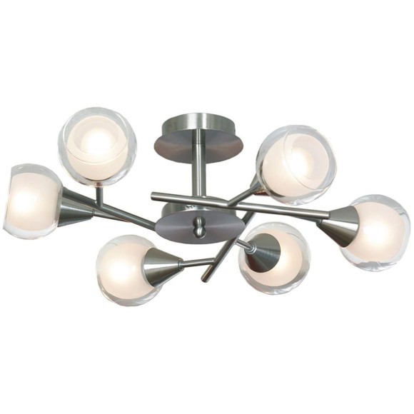 Люстра потолочная Lussole LSP-0141 CHUICHU IP21 под лампы 6xE14 240W Люстра потолочная Lussole LSP-0141 CHUICHU IP21 под лампы 6xE14 240W