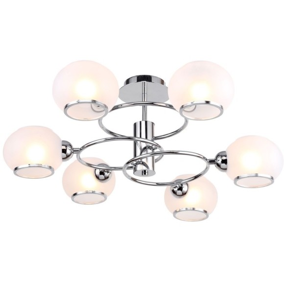 Люстра потолочная Lussole LSP-8278 LANIER IP21 под лампы 6xE14 240W