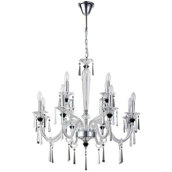 Люстра подвесная хрустальная Stilfort 1052/09/12P серия Lussi