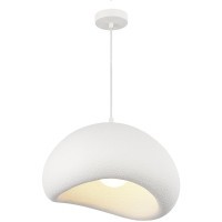 SL1522.513.01 Светильник подвесной ST-Luce белый/белый E27 1*60W WABI SABI