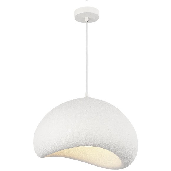 SL1522.513.01 Светильник подвесной ST-Luce белый/белый E27 1*60W WABI SABI