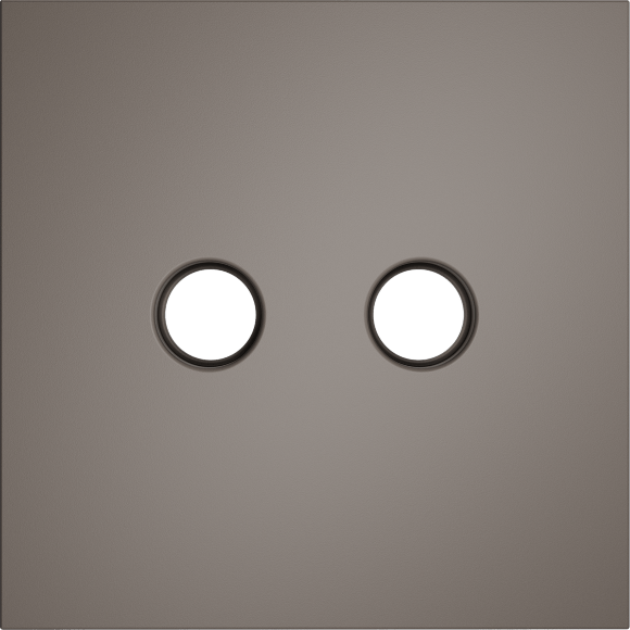 Накладка для розетки телевизионной оконечной TV+SAT, S70 (капучино)