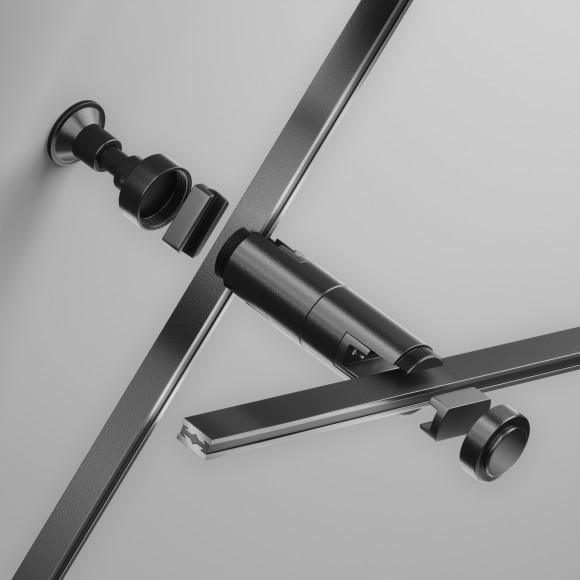 Настенное поворотное отступное крепление с перед. питания Maytoni Flarity TRA155CW-D1-B