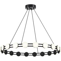 SL6610.403.20 Светильник подвесной ST-Luce черный/белый LED 1*40W 4000K MONRO SL6610.403.20 Светильник подвесной ST-Luce черный/белый LED 1*40W 4000K MONRO