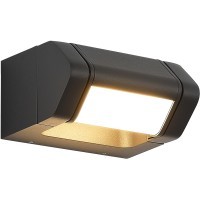 SL9540.701.01 Светильник настенный ST-Luce темно-серый/белый LED 1*8W 3000K PROTECH