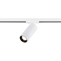 ST385.536.20 Св-к трек. Zoom Белый LED 1*20W 3000K 1 800Lm Ra 10-55° IP20 D65xH145 220V Однофазная трековая система