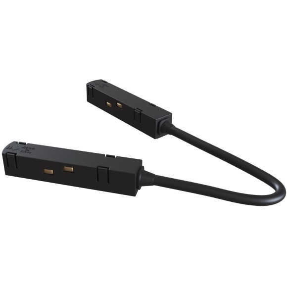 Угловой гибкий коннектор питания 36см Maytoni Gravity TRA004CPC-22B