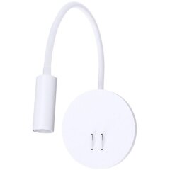 Спот светодиодный для чтения с выключателем Electra A8231AP-1WH Спот светодиодный для чтения с выключателем Electra A8231AP-1WH