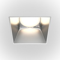 Встраиваемый светильник Maytoni DL051-01-GU10-SQ-WS Share под лампу 1xGU10 20W