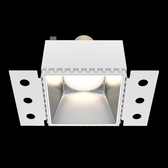 Встраиваемый светильник Maytoni DL051-01-GU10-SQ-WS Share под лампу 1xGU10 20W Встраиваемый светильник Maytoni DL051-01-GU10-SQ-WS Share под лампу 1xGU10 20W