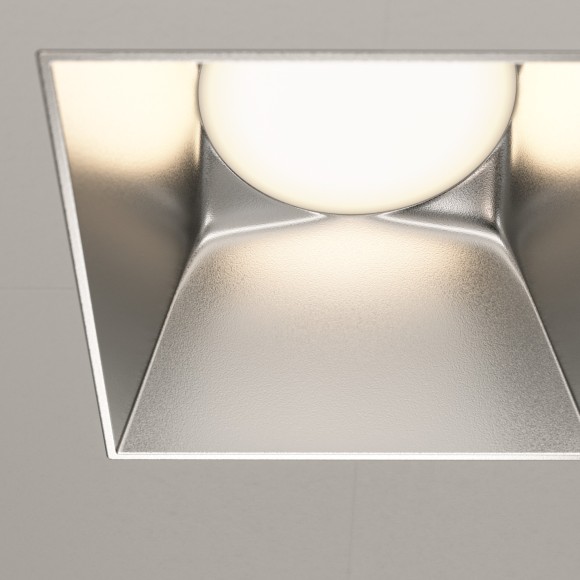 Встраиваемый светильник Maytoni DL051-01-GU10-SQ-WS Share под лампу 1xGU10 20W Встраиваемый светильник Maytoni DL051-01-GU10-SQ-WS Share под лампу 1xGU10 20W