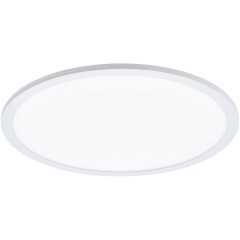 97502 Светодиодный потолочный светильник SARSINA диммир., 36W(LED), 3600lm, Ø450, H50, алюминий, белый