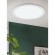 Потолочный накладной светодиодный светильник EGLO 97502, встроенный LED 28Вт, 4000К, 3800Лм, диммирование TRIAC/MOSFET, белый алюминий и пластик, диаметр 450 мм, высота 50 мм