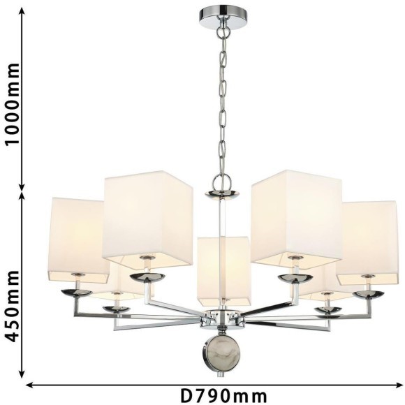 Подвесная люстра Diva 2821-7P