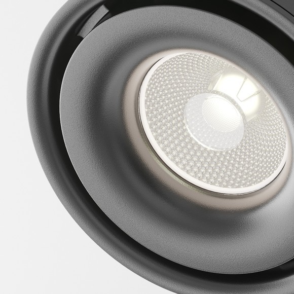 Однофазный двужильный светодиодный трековый светильник Maytoni Unity TR084-1-15W4K-B Yin 4000К 1030Лм CRI90+ 24° 15Вт