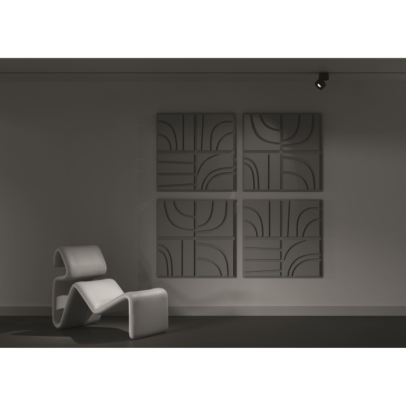 Однофазный двужильный светодиодный трековый светильник Maytoni Unity TR084-1-15W4K-B Yin 4000К 1030Лм CRI90+ 24° 15Вт