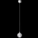 Светильник подвесной Crystal Lux GASPAR SP1 WHITE