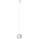 Светильник подвесной Crystal Lux GASPAR SP1 WHITE