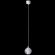 Светильник подвесной Crystal Lux GASPAR SP1 WHITE