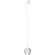 Светильник подвесной Crystal Lux GASPAR SP1 WHITE